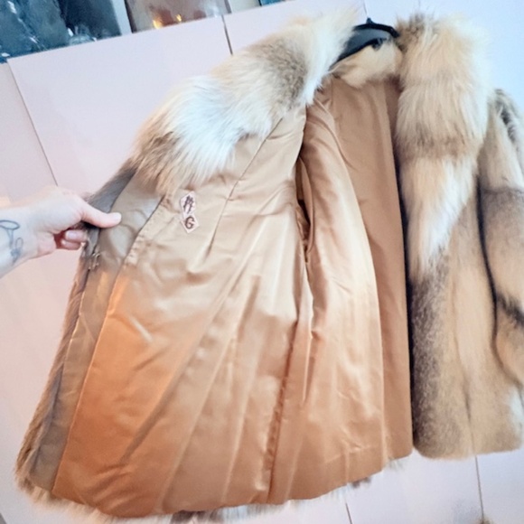 Redfox 1/2 length vintage fur-coat - Picture 5 of 12